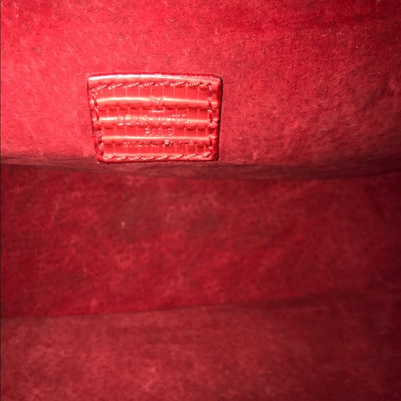 Pre-owned Louis Vuitton cerises lizar bag - Picture 6 of 10